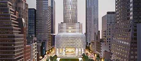 扎哈建筑事务所在曼哈顿设计摩天楼