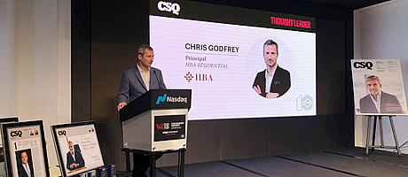 HBA Residential合伙人Chris Godfrey荣获CSQ“房地产与金融业远见奖”