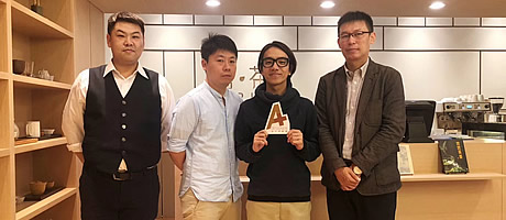 参观誉都思主创设计团队新项目