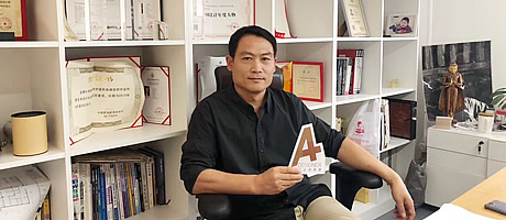 走访北京侨信装饰工程设计院有限公司董事长韩居峰
